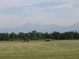 La patrouille quitte la piste