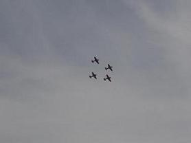 Patrouille Tranchant en vol