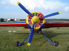 Le Yak 54 de face => impressionnant