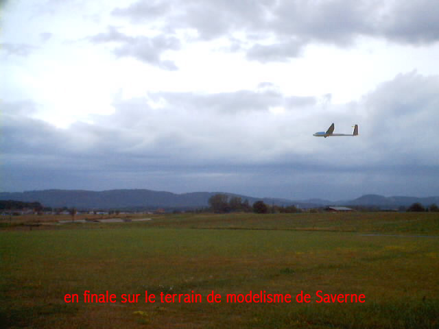 Finale du planeur