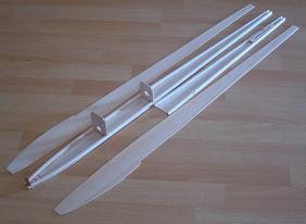 le 'kit' du planeur lancer main