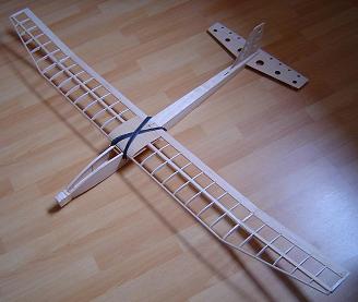 fuselage du planeur vue 3d nez non ponc�