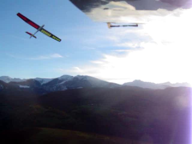 Prise de Vue Aérienne par un planeur RC